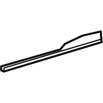 Lexus 63217-76021 GARNISH, Sliding ROO