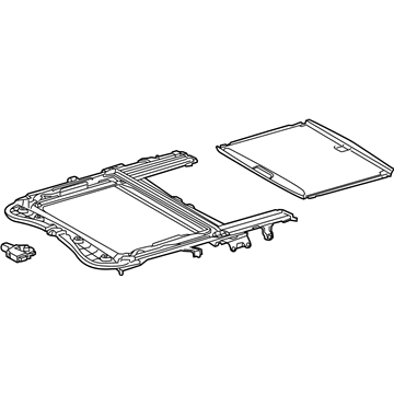 Lexus 63200-76012-B0 Housing Assy, Sun Roof