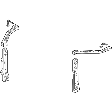 Lexus 53202-06270 Support Sub-Assembly, Ra