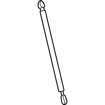 BMW 51-24-7-300-845 Gas Pressurized Spring For Trunk Lid