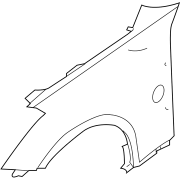 Nissan FCA00-CD0MA Fender-Front, RH