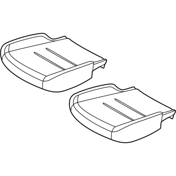 Nissan 87300-6LB0A Cushion Assy-Front Seat, RH