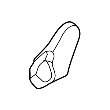 Nissan 87331-6LB0A Finisher-Cushion, Front Seat Inner RH