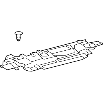Lexus 64195-33050 INSULATOR, Room Part