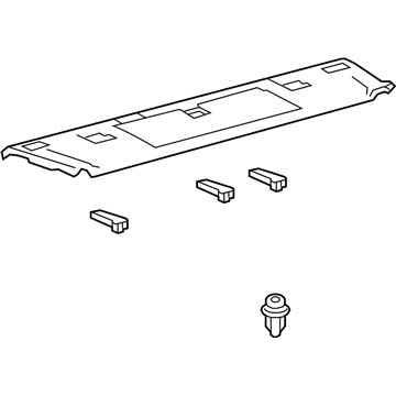 Lexus 64330-06850-C0 Panel Assembly, Package