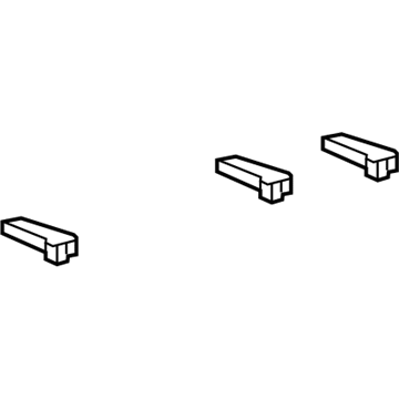 Lexus 64323-06060 Clamp, Package Tray