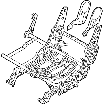 Kia 89500CV010CVH TRACK ASSY-RR SEAT L