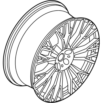 BMW 36-11-6-883-763 DISC WHEEL LIGHT ALLOY ORBIT:36907113