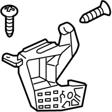 Honda 06100-TA0-A11 Bracket Kit, R. Headlight Mounting (B)