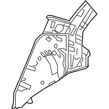 Honda 64330-TG7-A50ZZ WHEELHOUSE, R. RR.