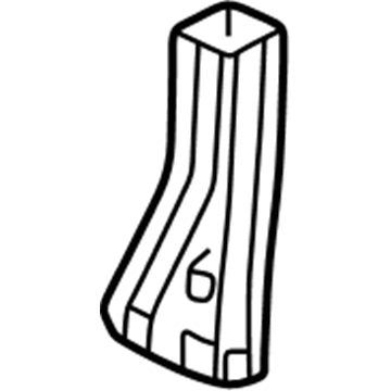 Honda 66511-S84-A00ZZ Gusset, R. RR. Bulkhead