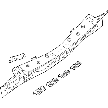 Nissan 79110-6FK0A PANEL RR UPPER