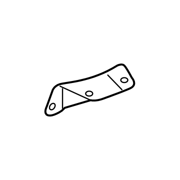 Nissan 79132-4CL0A Bracket-Rear Panel Reinforce, RH