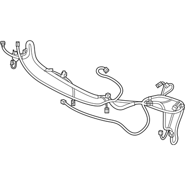 Infiniti 24033-4AN1A Harness-Corner Sensor, Front