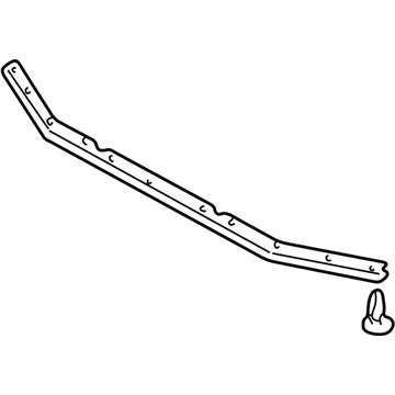 Lexus 53381-AA010 Seal, Hood To RADIAT