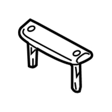 BMW 52-20-9-129-254 Guide, Headrest