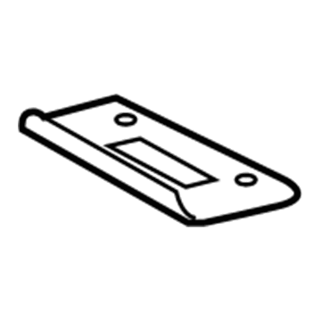 BMW 52-20-9-137-024 Cover, Locking Mechanism