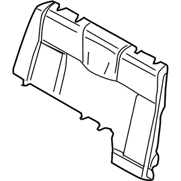 BMW 52-20-9-135-549 Backrest Upholstery