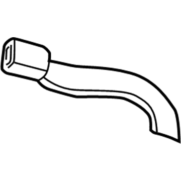 GM 88895107 Center Seat Belt