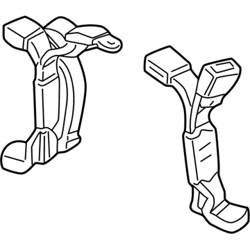 GM 88951569 Center Seat Belt
