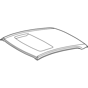 Lexus 63111-33220 Panel, Roof