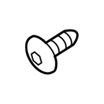 Ford -W505593-S442 Reinforce Plate Screw