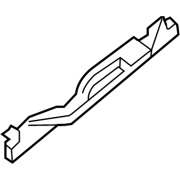 Nissan 84910-ET201 Finisher Assy-Trunk, Front