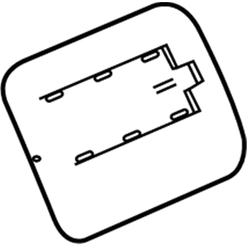 GM 22865364 Fuel Door