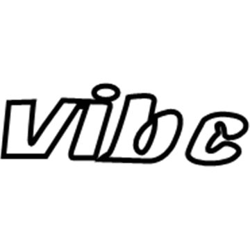 GM 88969818 Nameplate