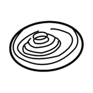 Nissan 54034-31U01 Rear Spring Seat-Rubber