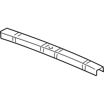 Acura 66118-S0K-A00ZZ Beam, Rear Bumper (Upper)