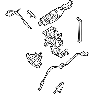 Ford LJ7Z-78264A26-G LATCH