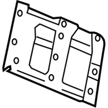 GM 88943929 Seat Back Panel