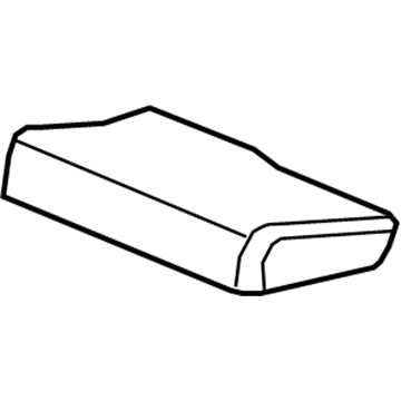 GM 19127647 Pad, Rear Seat Cushion