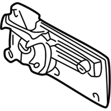 Lexus 69056-50130 Cylinder & Key Set, Glove Compartment Lock