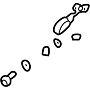 Mopar 55135041AB Latch-Vent Window