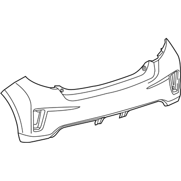 Toyota 52159-52967 Bumper Cover