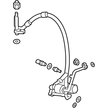 GM 85104116 HOSE ASM-A/C CMPR & CNDSR