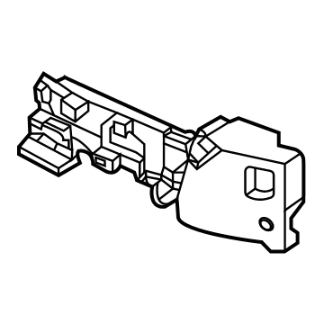 Hyundai 86521-L0000 ABSORBER-Front Bumper Energy, L
