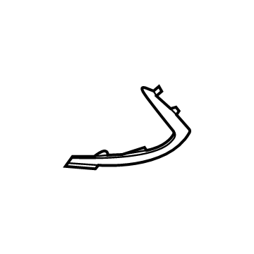 Hyundai 86596-L1060 MOULDING-Front Bumper, RH