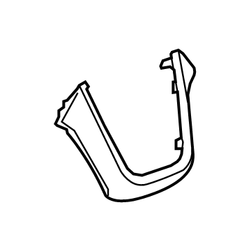 GM 95107196 Center Molding