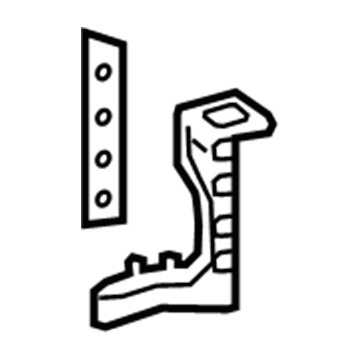 Toyota 53905-0C020 Radiator Support Side Support