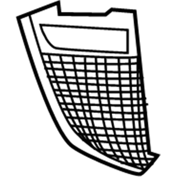 Nissan 62086-6AV0A Moulding-Front Bumper, RH