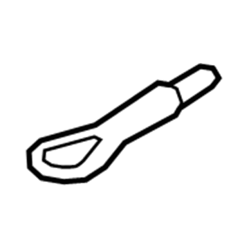 Infiniti 51112-1KA0A Hook-Towing, Front