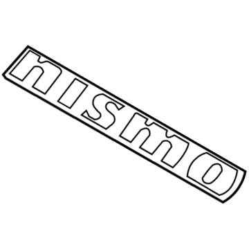 Nissan 62890-6AW0A Front Emblem