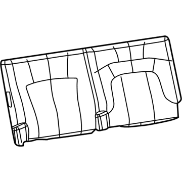 GM 19122230 Seat Back Cover