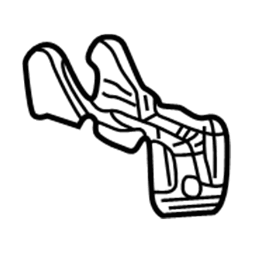 GM 88979377 Cover, Rear Seat Latch Finish *Pewter