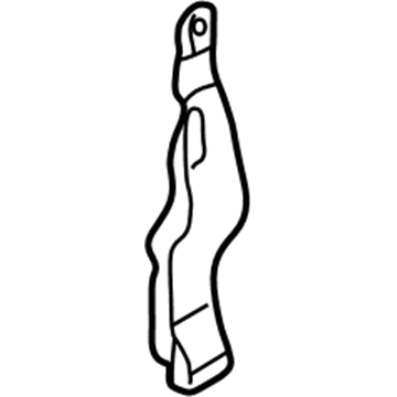 Honda 72139-S5A-A00 Protector, R. FR. Door Knob Rod