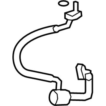 Lexus 88704-50050 Hose Sub-Assy, Suction