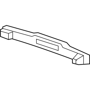 Honda 71530-SXS-A00ZZ Beam, RR. Bumper